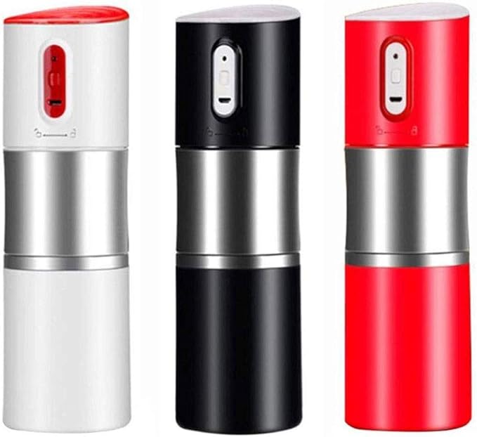 Small Household Appliances Portable Coffee Machine Grinding Cup Grinder Automatic Coffee Machine Rechargeable(D)