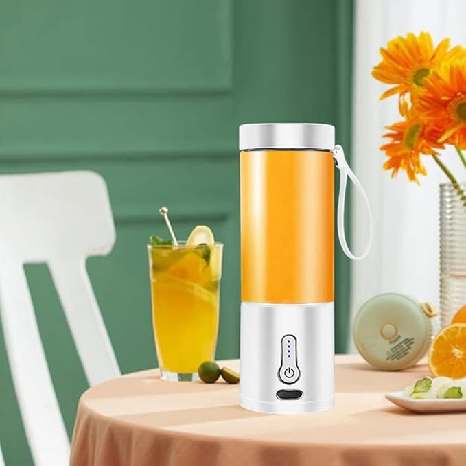 530ML Electric Juicer Portable Smoothie Blender USB Rechargeable Food Processor Fruit Mixer Mini Juicer Blender Cup A