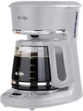 Mr. Coffee 12 Cups Gray Coffee Maker