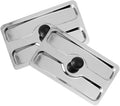 UPKOCH 2pcs Professional Toaster Upper Lid Stainless Steel Cover for Bread Maker Toaster Protector Practical Accessory for Kitchen Use