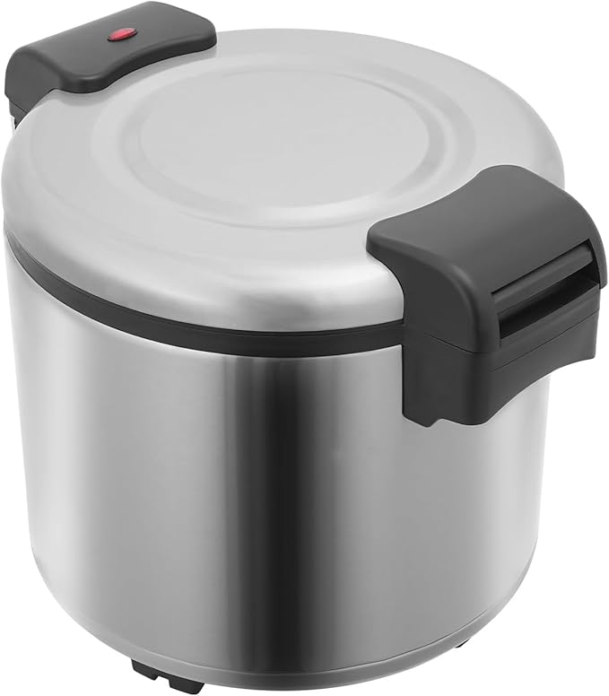 23L Electric Rice &amp Soup Warmer 110V 105W Non-Stick Pot &amp Spoon Perfect for Sushi Catering Restaurant Party Family - Consistent Temperature Cooking