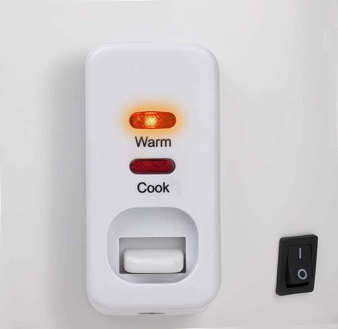 Alpina Rice cooker - 1.8 Liter - 700 Watt - With cooking and heat control light - White BSJ18-ZPDA