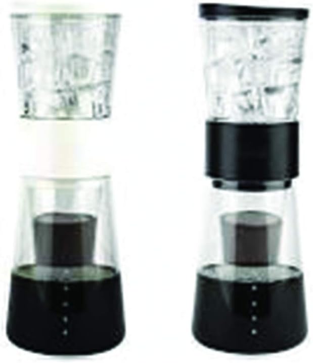 NUVO Cold Brew Dutch Drip type coffee maker hand drip coffee making (Dark Gray)