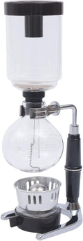 Siphon Coffee Maker Syphon Coffee Brewer Coffee Siphon Brewer Tabletop Glass Siphon Pot Glass Drip Coffee Maker Set Hot Tea Maker for Home Household and Office (360ml)