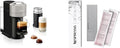 Nespresso Vertuo Next Coffee and Espresso Maker by Breville with Aeroccino Milk Frother Light Grey Descaling Kit