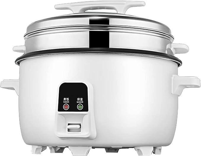 Rice Cooker with Steamer Large Capacity Canteen Hotel Commercial Hotel Home Old-Fashioned Insulated Rice Cookerfor 8-70 People (38L) ()