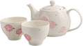 Thcbme 有釉下彩手绘茶壶陶瓷茶具一壶两杯套装酒店民宿花茶壶/kitchen plates kitchen utensils set kit chenaid kitchen pots dinner plates dinnerware sets/繁花套装-C款-50ml~600ml