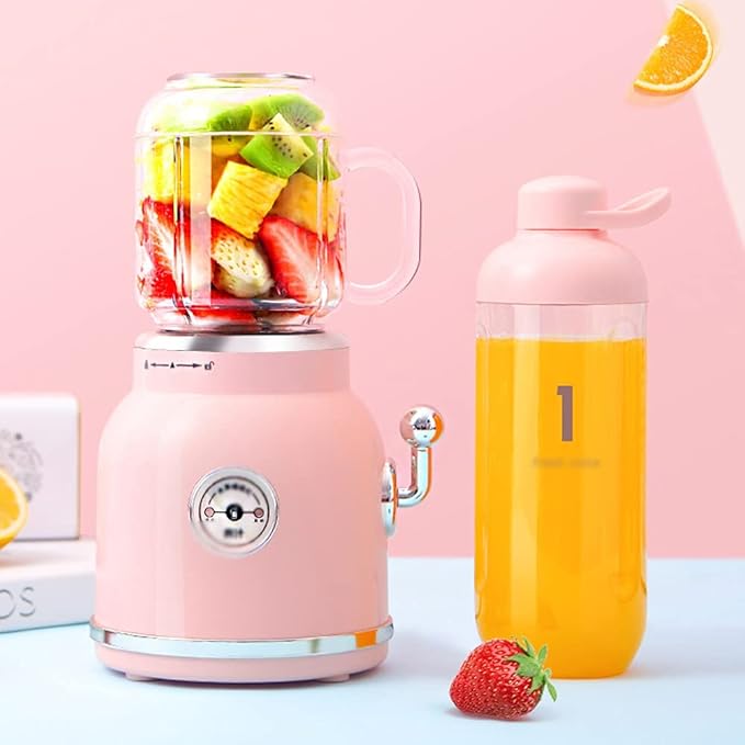 Multifunctional Portable Electric Juicer Vegetables Fruit Extractor Ice Cream Milk Shake Smoothie Maker(