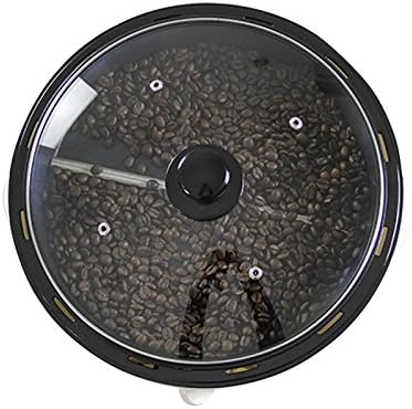 TOPCHANCES Coffee Bean Roaster Machine110V 1200W Household Electric Coffee Roaster Machine Non-Stick Coating Baking Tools Grain Drying Machine for Peanut Nuts Coffee Roaster