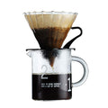 DUEBEL Cold Brew Coffee Maker Glass Jar with Handle Glass Pitcher with Removable Stainless Steel Filter 1.7L (47.5OZ) (K12)