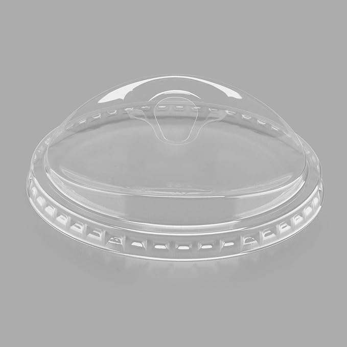 Karat C-KC626TS-SHNE 98mm PET Strawless Sipper Lid for 12-24oz PET Cup sipper lids strawless lids 1000 Count
