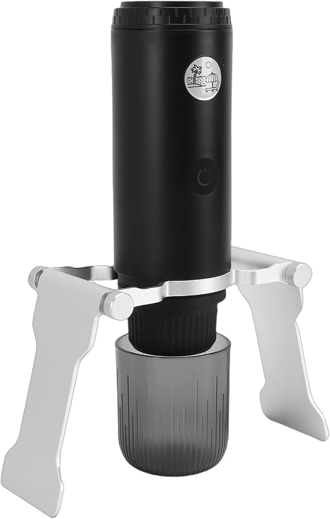 Compact Portable 19bar Coffee Maker for Coffee Grounds Capsules USB Rechargeable Machine for Home and Office