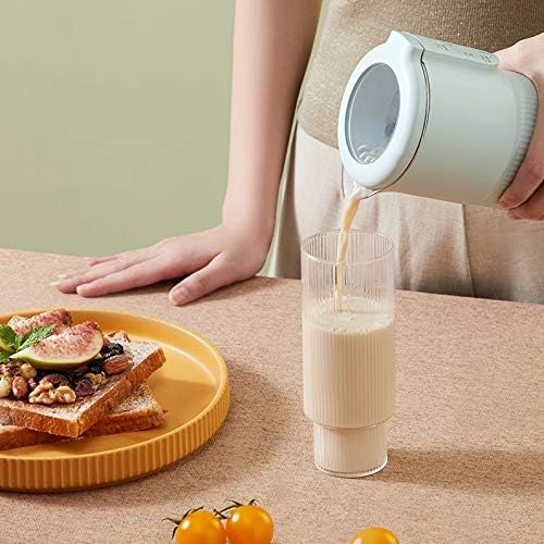 Soymilk Maker Machine Filter-Free Multifunction Automatic Electric Heating SOYA-Bean Milk Juicer Stir Rice Paste Make Tea 300ml(D)