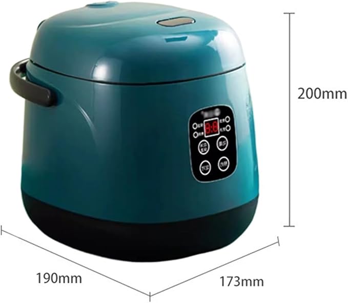 Rice Cookers 1.2L Mini Rice Cooker Multi-Function Electric Rice Cooker Non-Stick Kitchen Household Small Cooking Machine Make Porridge Soup Rice Maker