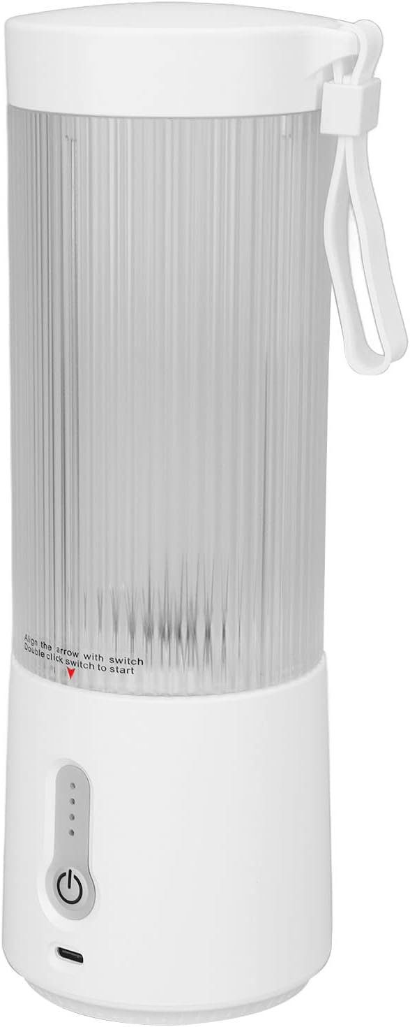 Electric Juicer Cup Portable Blender 18000 Rpmmin USB Charging Fast Speed 450ml Capacity 4000mAh Battery for Camping for Travel for Office