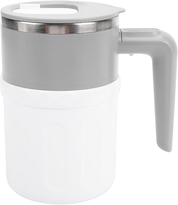 Fabater Self Stirring Coffee Mug 300ml Rechargeable Auto Magnetic High Speed Blending LED Temperature Display Travel Coffee Mug Automatic Stirrer with Stir Bar for Milk Cocoa