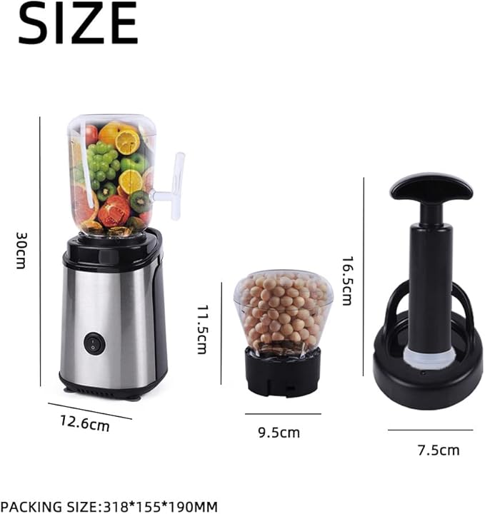 Smart Crushed Ice Blender Fashionable Portable Smoothie Blender Food Blender Milkshake Maker Fruit Blender Smoothie Soy Milk Making