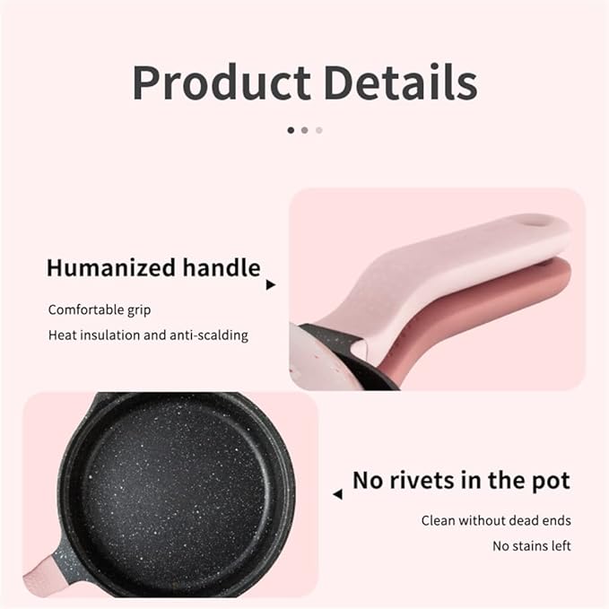 Cookware Nonstick Cookware Set Pan Pan Pan With Lid Set For All Induction Cooktops 18cm