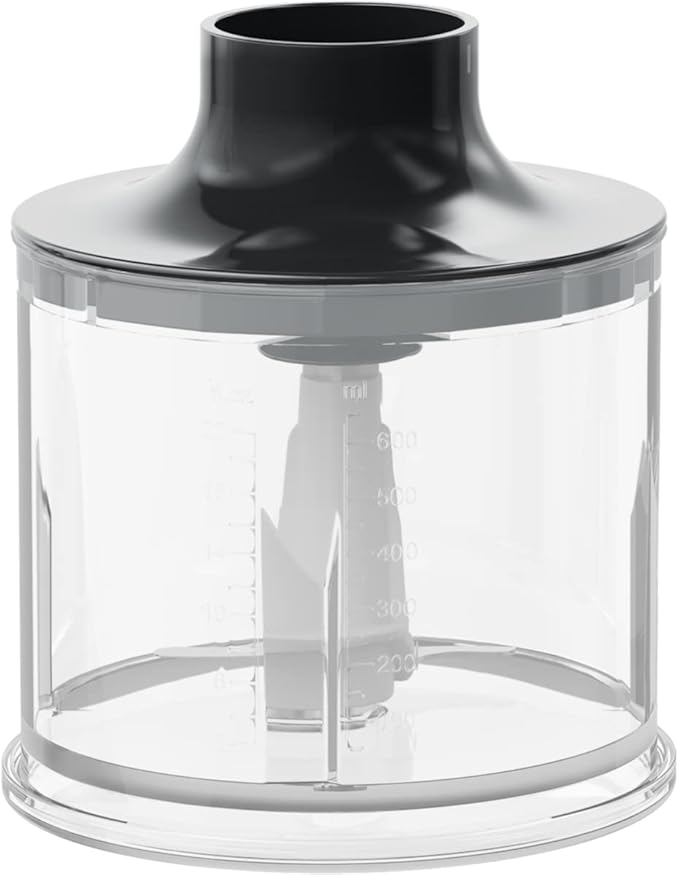 AEG HB4-1-4GG Hand Blender Power 600 W 2 Speeds Turbo Function Includes 0.6 L Cup with Measuring Cup Dishwasher Safe Cup BPA-Free Black