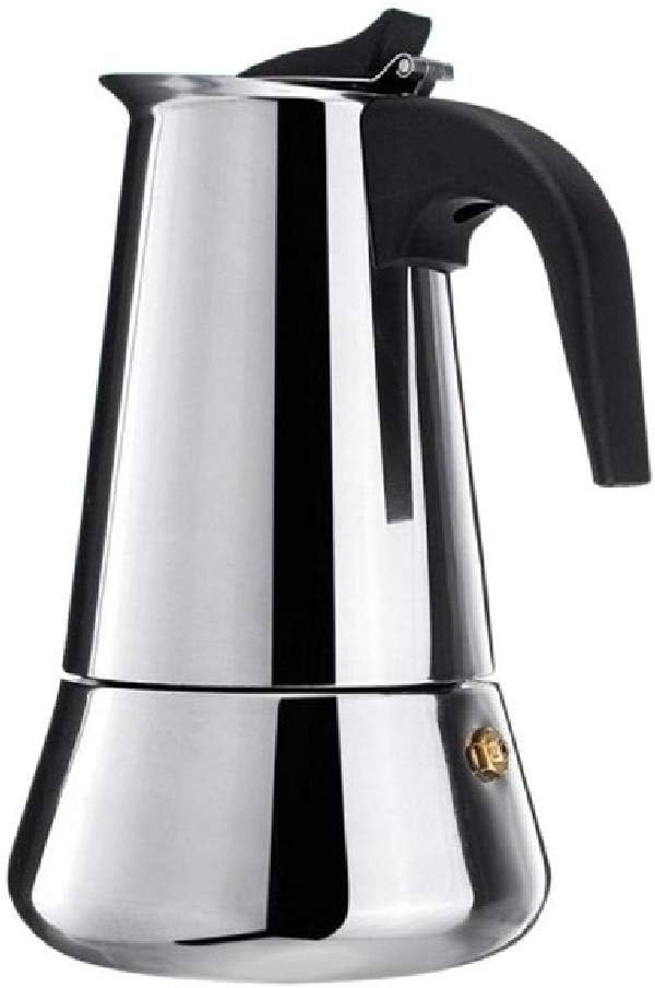 100ml/200ml/300ml/450ml Portable Espresso Coffee Maker Moka Pot Stainless Steel Coffee Brewer Kettle Pot For Pro Barista