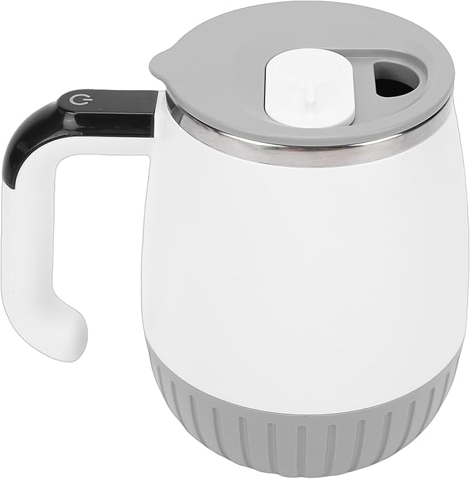 Zerodis Automatic Stirring Mug 316 Stainless Steel Self Mixing Cup with Temperature Display Ideal for Coffee and Protein Shakes Perfect for Home and Office Use