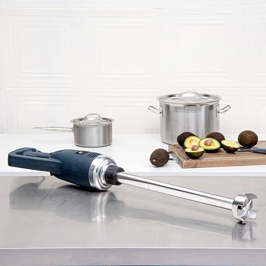 Restaurantware ATTACHMENT ONLY: Hi Tek 21 Inch Immersion Blender Attachment 1 Dishwashable Blending Shaft - Blender Sold Separately Durable Stainless Steel Blender Attachment