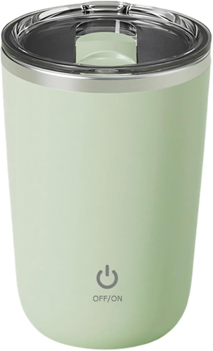 Automatic Magnetic Stirring Coffee Cup with USB Charging for Hot and Cold Drinks At Work Home Or Travel