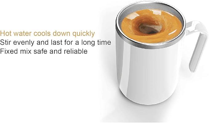 Smart Hot Beverage Blender Cup Self Stirring Beverage Cup Automatic Mixing Coffee Blender Cup Automatic Self Stirring Coffee Cup