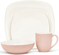 Noritake Colorwave Pink 4-Piece Square Place Setting Service for 1