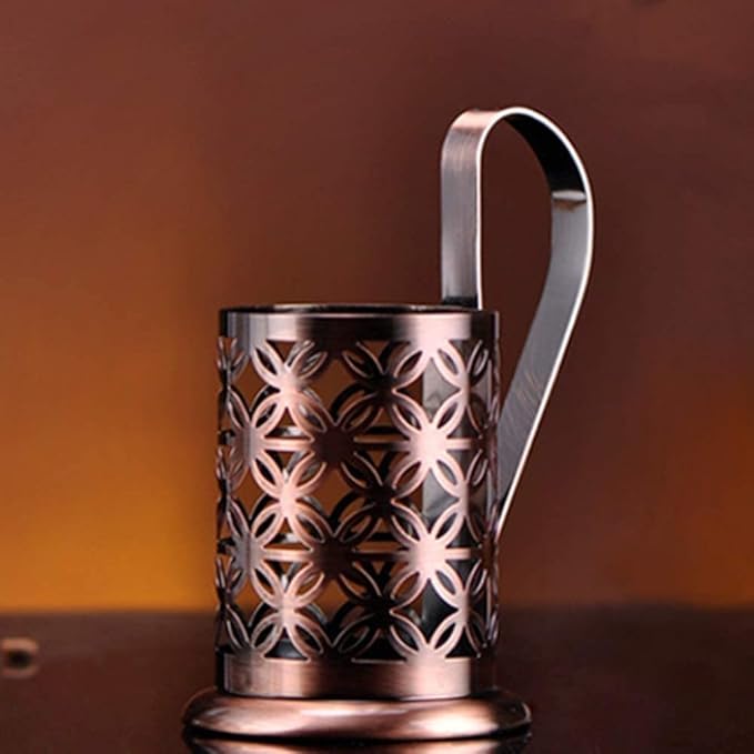 French Press Coffee Maker Stainless Steel Small French Press 350ML Durable Heat Resistant Borosilicate Coffee Presser Single Cup