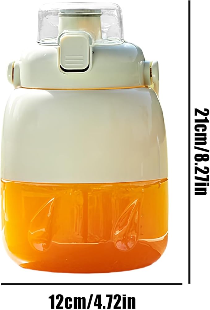 Portable Double Cover Juicer With Lightweight Design 21x12cm Portable Smoo-thie Blender Cordless Fruit Juicer Easy To Clean &amp Safe For Citrus Lemon Lime Orange Smoo-thie Juice Gym Use