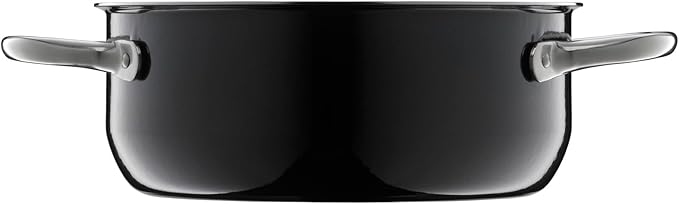 WMF Fusiontec Inspire 3-Piece Saucepan Set Black High-Tech Ceramic Induction Includes 3 Pots and 1 Glass Lid