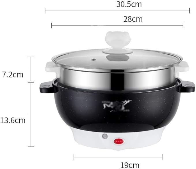 Cooking Pot Multifunctional Electric Cooker Heating Pan Electric Stew Machine Hotpot Noodles Eggs Soup Steamer Rice Cooker