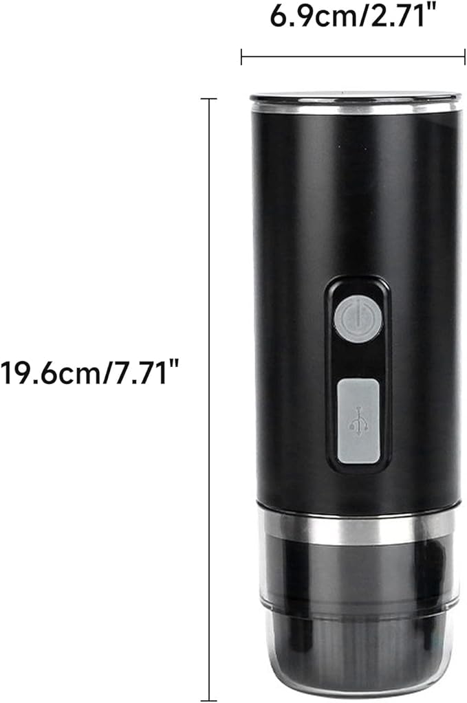 Household Car USB Portable WirelessElectric Function Coffee Machine Coffee Pot For Instant Coffee Powder