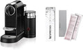 Nespresso CitiZ&ampmilk Espresso Machine by De'Longhi Limousine Black Descaling Kit