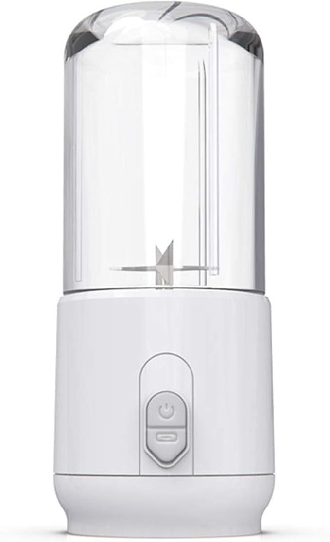 Electric Safety Juicer Cup Fruit Juice Mixer Mini Portable Rechargeable Juicing Mixing Crush Ice and Mixer 300 ml Water Bottle