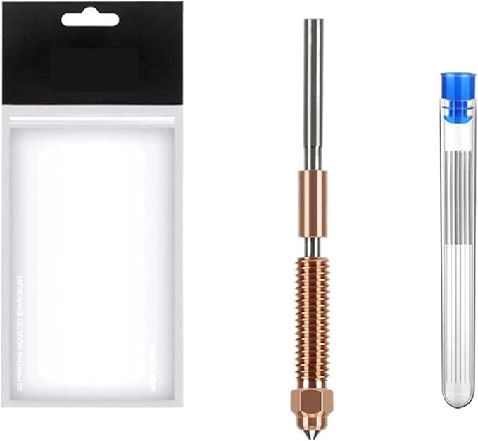 for Creality K1C Nozzle Kit Unicorn Quick-Swap 0.4mm Nozzle Hardened Steel 3D Printer Nozzle for K1/Ender 3 V3/Ender 3 V3 Plus(K1C 0.6 Nozzle kit)