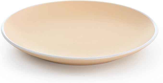Creamy 12 Pc Dinnerware Set in Matte Orange Pc Solid Casual Round Stoneware Piece Dishwasher Safe