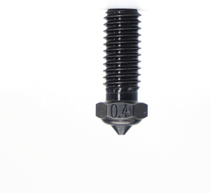 （1pc） an Brass/Coppering/Harden Steel Nozzle for QIDI TECH X Plus 3/ X MAX 3/X Smart 3 3D Printer(Harden Steel Nozzle0.4mm)