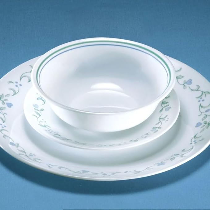 Plate Dinnerware Set Round 12-Piece Porcelain Dishes Tableware Bowl Sets Kitchen