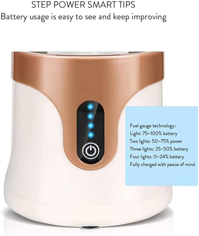 Portable Personal Size Blender USB Rechargeable Mini Fruits Juicer Blender for Shakes and Smoothies with Juicer Cup for Sports Travel and Outdoor