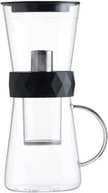 Habiba Iced Drip Coffee Maker Modern Cold Brew Coffee Maker 600ML/20.29oz Siphon Coffee Maker with Adjustable Water Flow Iced Coffee Maker for Home Office Reusable