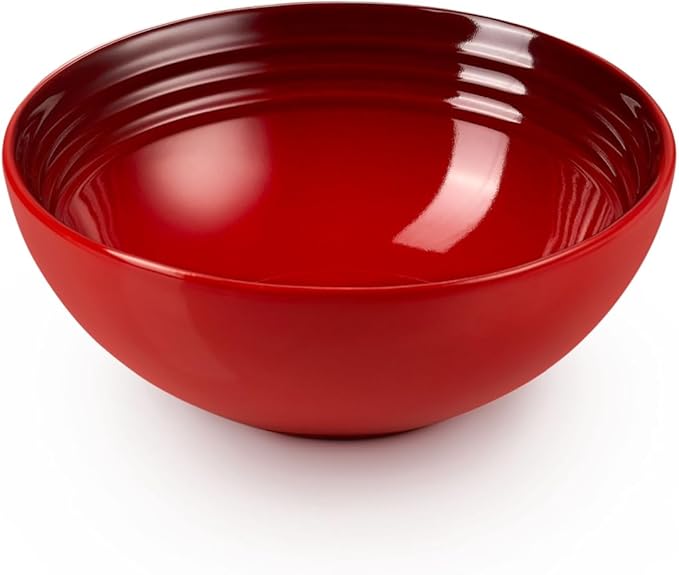 Le Creuset Stoneware Dinnerware Set 16 pc. Cerise