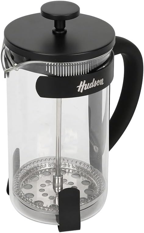 HUDSON French Press Coffee and Tea Maker 9 cups black