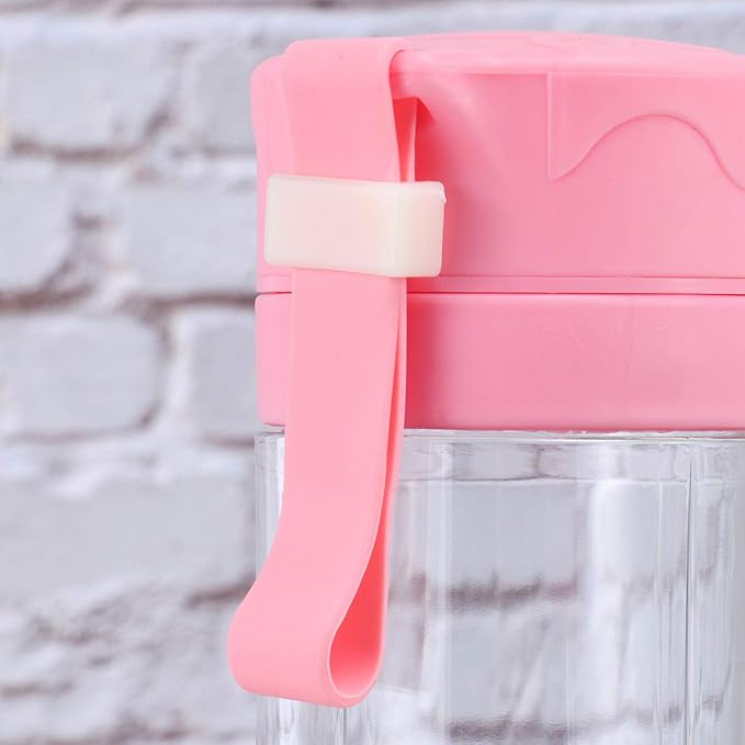 380ml Mini Rechargeable Juicer Machine Portable Smoothie Bottle Pink Random Style