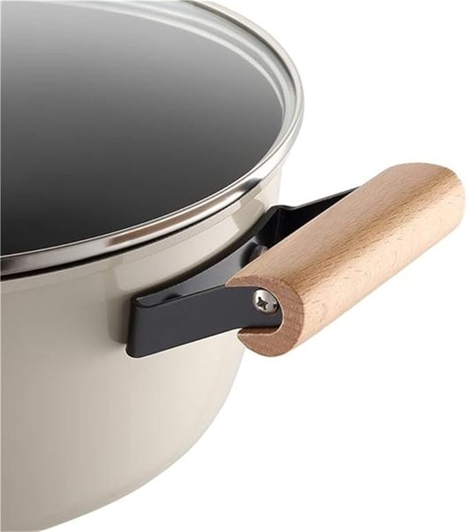 Pot Set Set Wok Soup Pot Milk Pot Cast Iron Chinese 3-Piece Set with Cover Kitchen Cooking Pot