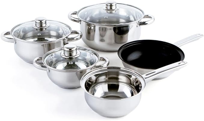 Arcusine Bochum Batterie de cuisine 5 pièces