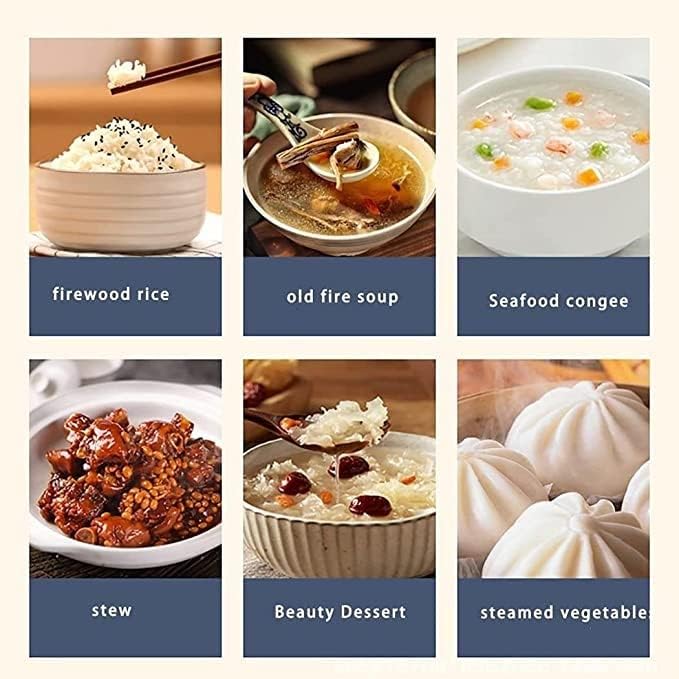JYYBN Rice Cooker&ampSteamer with Keep Warm Function Automatic Cooking Non-Stick Inner Pot Make Rice &amp Steam Healthy Food &amp Vegetables