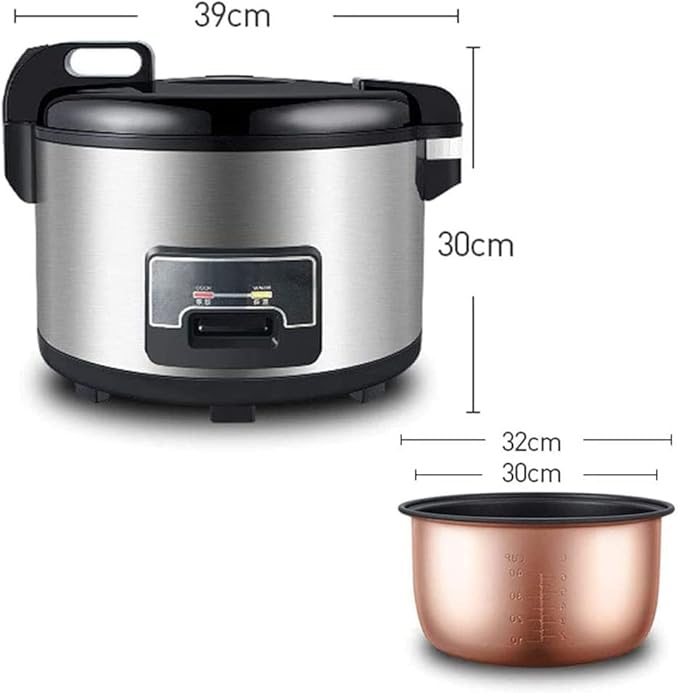 10-18L large capacity Rice Steamer Rice Cookers Non-Stick Inner Pot Automatic Cooking Easy Cleaning Keep Warm (13L)