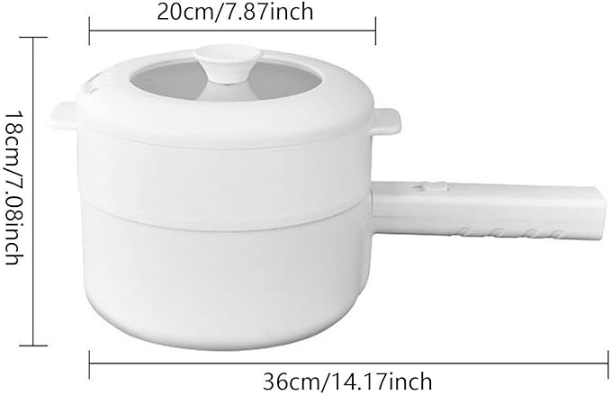 Small Rice Cooker - Rice Cooker with Steamer Basket Electric Ramen Cooker and Wok Combo for Easy Meals 230W Digital Display Stock Pot with Steamer Basket(230w Mechanical)